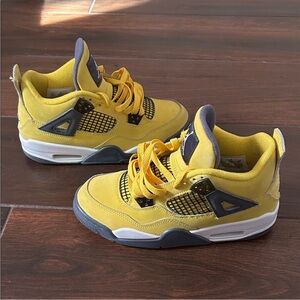Air Jordan 4 Retro GS Lightning 5Y
